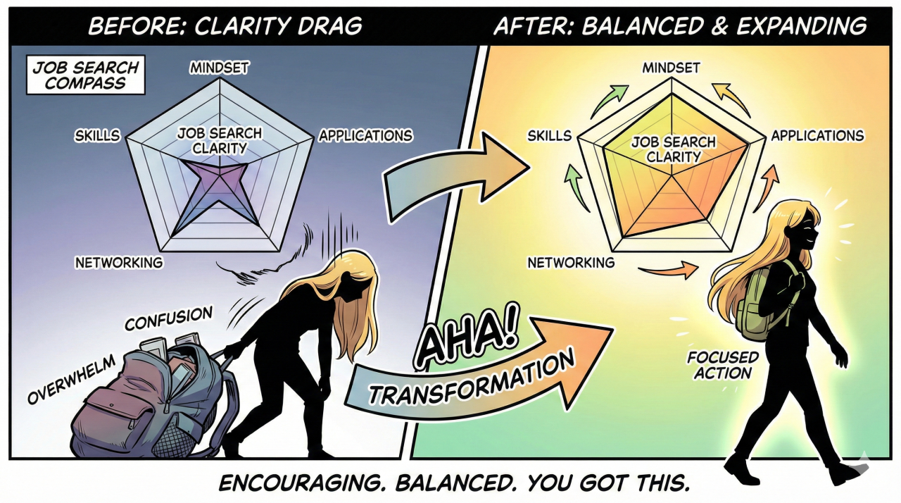 Job Search Clarity - Before After
